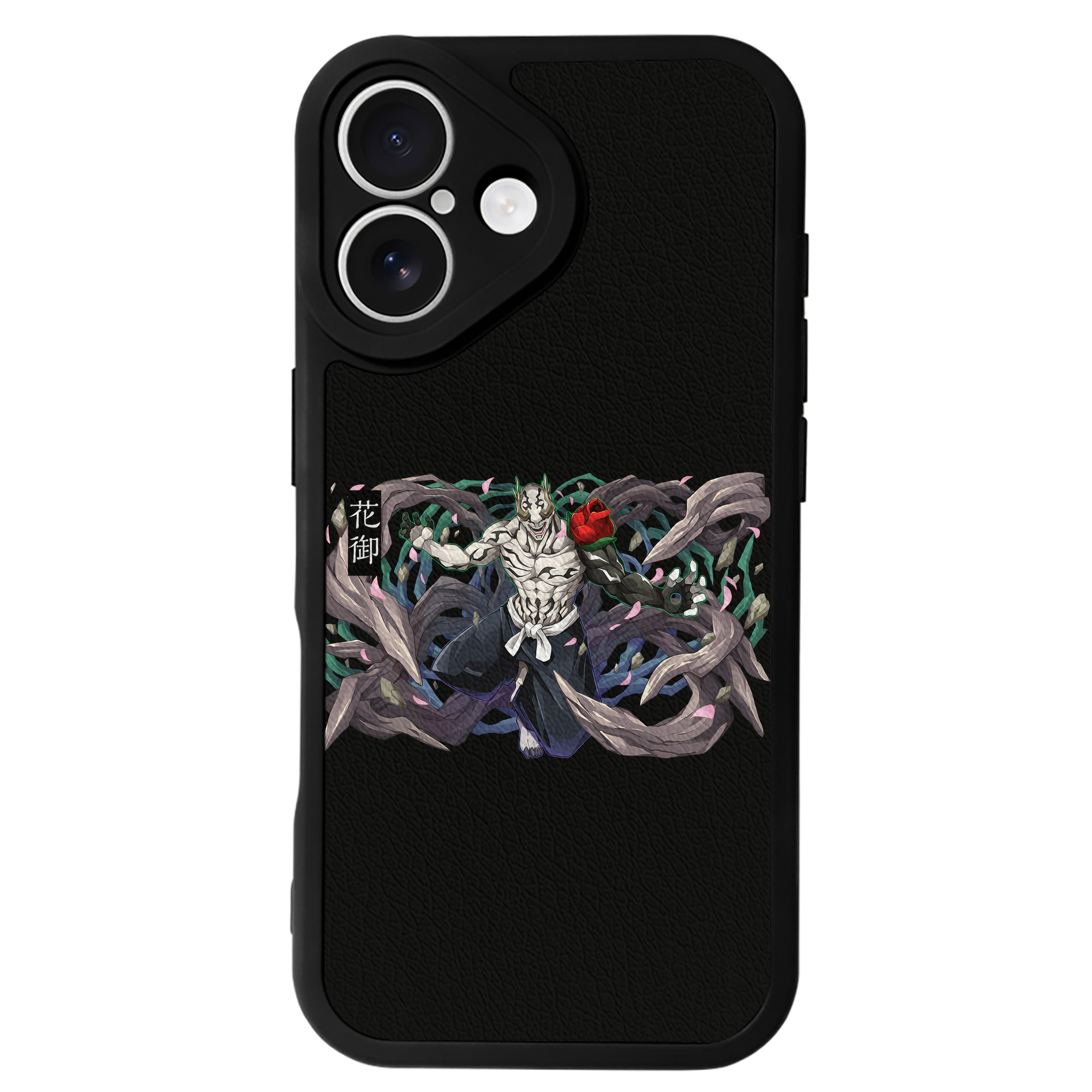 （画像用） 呪術廻戦 Jujutsu Kaisen 【iPhone 16シリーズ対応】シリコンスマホケース（レザー調） 材質：シリコン